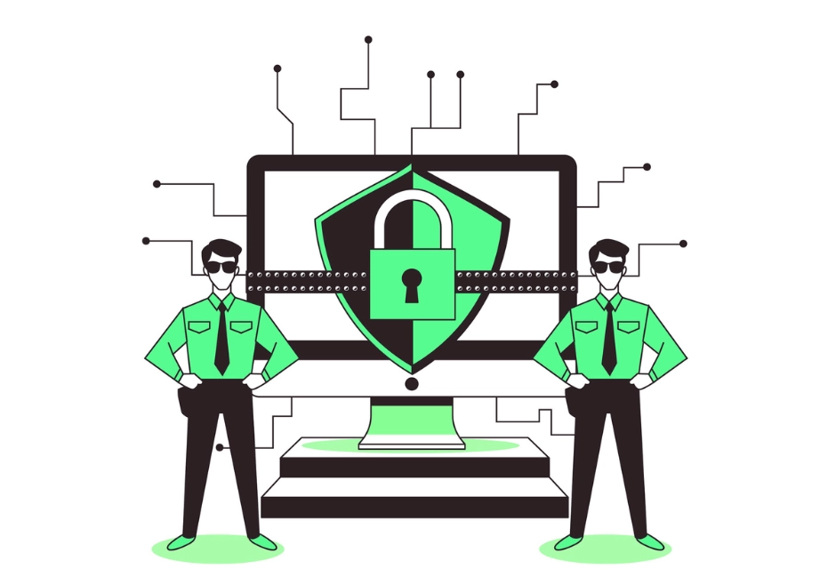 A person presenting a Verification number finally protecting the data, symbolising the comprehensive benefits provided by brand monitoring feature of Mitigata.