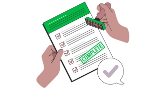 A person presenting a Verification number finally protecting the data, symbolising the comprehensive benefits provided by brand monitoring feature of Mitigata.