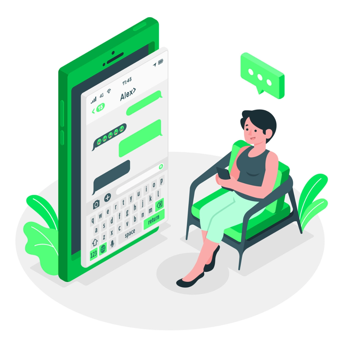 A person sitting and getting continuous prompt Notification & Recommendations with Mitigata.