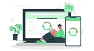 A person presenting a Verification number finally protecting the data, symbolising the comprehensive benefits provided by brand monitoring feature of Mitigata.